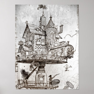 LuftHouse Maison Tournante Poster