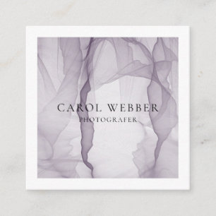 Luftige und helle Visitenkarte