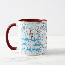 Luftkarte Tasse