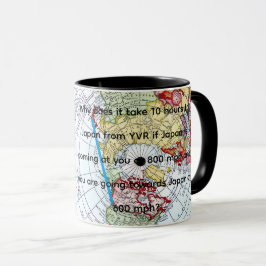 Luftkarte Tasse