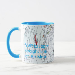 Luftkarte Tasse