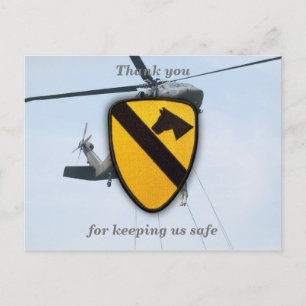 Luftkav-Kavallerie für Haubenveteranen Veteranen P Postkarte
