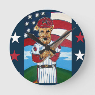 LUFTKRIEGER RUNDE WANDUHR