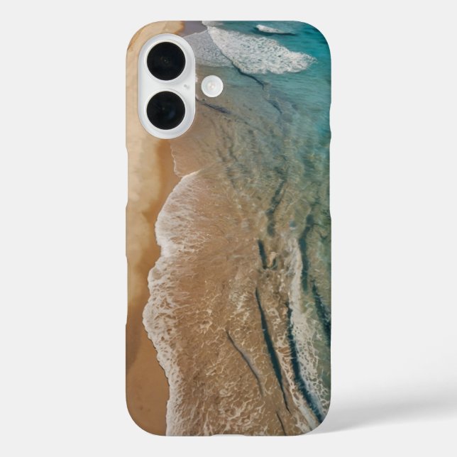 Luftküste iPhone 16 Hülle (Rückseite)