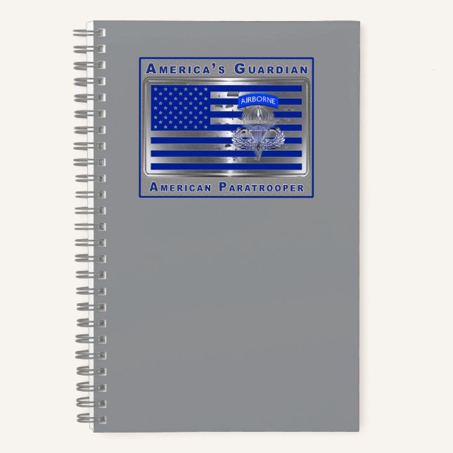 Luftlandefallschirmjäger Notizbuch (Vorderseite)