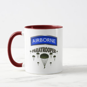 Luftlandefallschirmspringer tasse