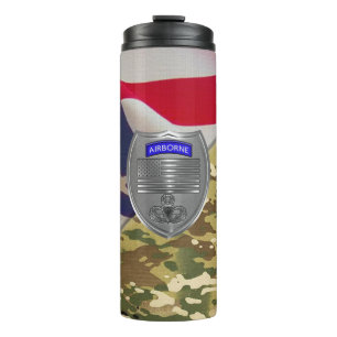 Luftlandefallschirmspringer  thermosbecher