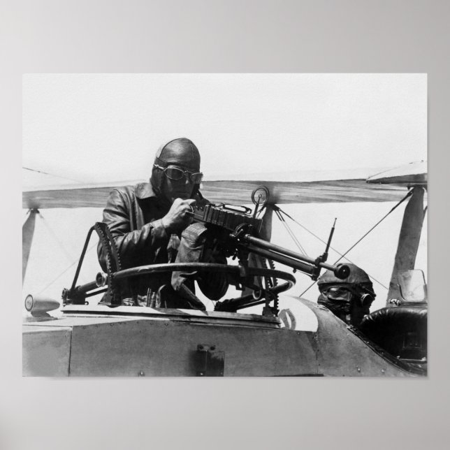 Luftmaschinenwaffenzielpraxis - WW1 Poster (Vorne)