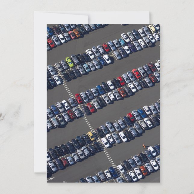 Luftparkplatz Dankeskarte (Vorderseite)