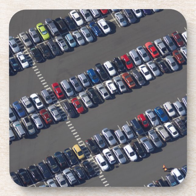 Luftparkplatz Getränkeuntersetzer (Vorderseite)