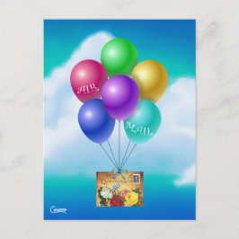 Luftpost - Vintag - Postkarte