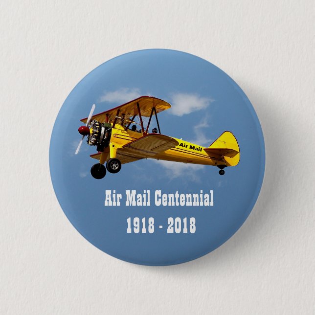 Luftpostdienst Button (Vorderseite)