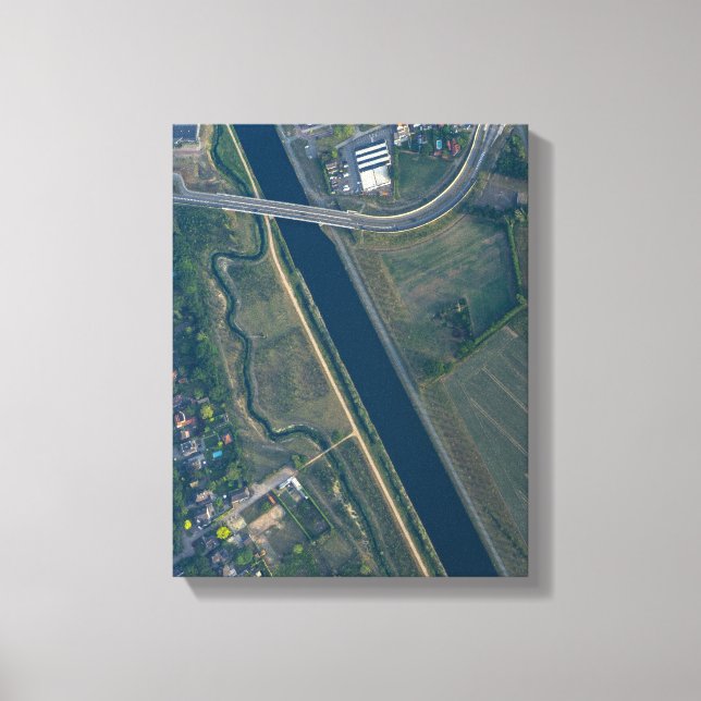 Luftschiff-Foto Leinwanddruck (Vorderseite)