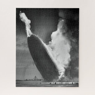 Luftschiff Hindenburg Unglück um 1937
