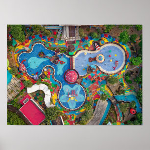 Luftspielplatz-Szene Poster