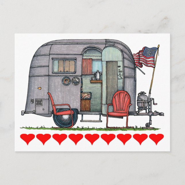 Luftstrom Postkarte (Vorderseite)