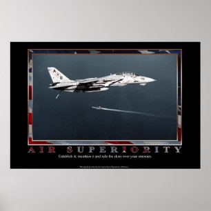 Luftüberlegenheit Poster
