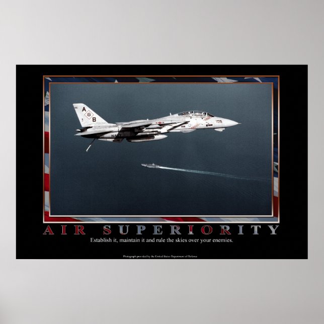 Luftüberlegenheit Poster (Vorne)