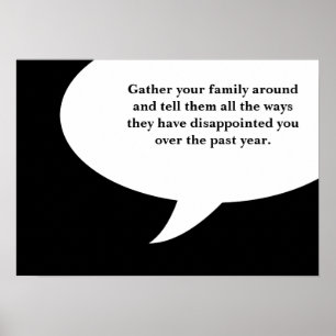 Lüftung von Beschwerden festivus Regeln Poster