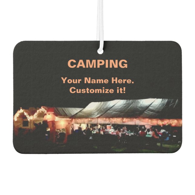 Luftverbesserer Camping Autolufterfrischer (Vorderseite)