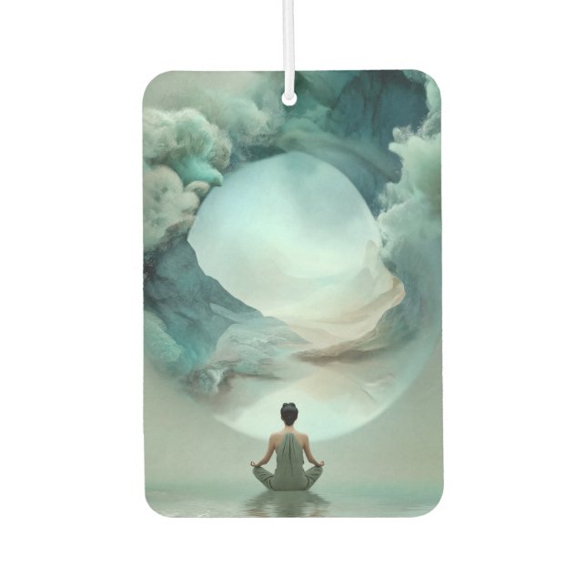 Luftverbesserer Mystisches Zen-Meditation   Autolufterfrischer (Vorderseite)