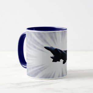 Luftwaffe F 15 Fighter Jet Art Tasse Cup