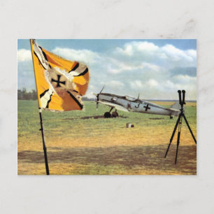 Luftwaffe-Flughafen des Zweiten Weltkriegs + Deuts Postkarte
