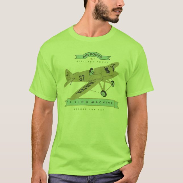 Luftwaffe Flugzeug T-Shirt (Vorderseite)