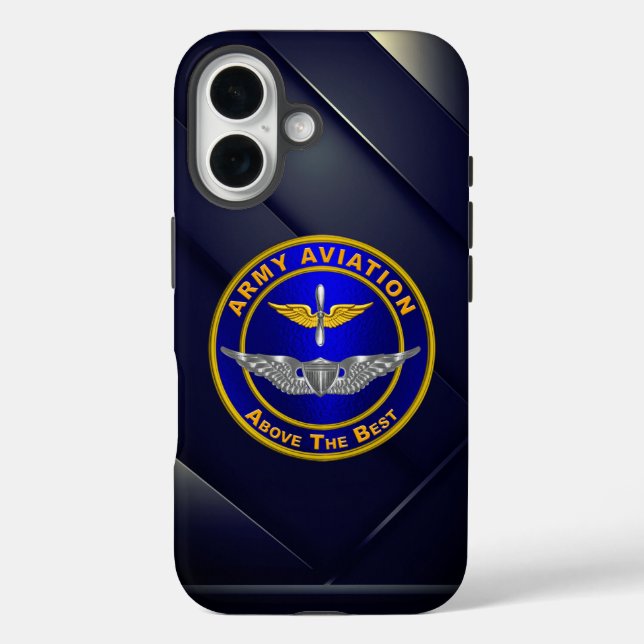 Luftwaffe iPhone 16 Hülle (Rückseite)