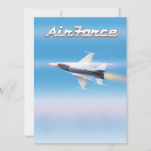 Luftwaffe-Jet-Poster (Vorderseite)