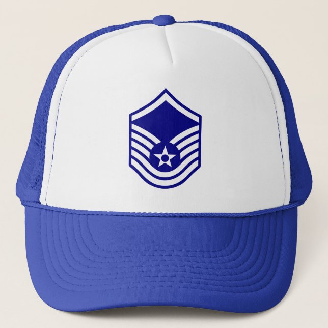 Luftwaffe MSgt widerlicher Hut Truckerkappe (Vorderseite)