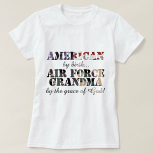 Luftwaffen-Großmutter-Gnade Gottes T-Shirt
