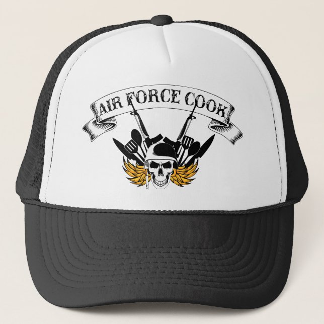 Luftwaffen-Koch Truckerkappe (Vorderseite)