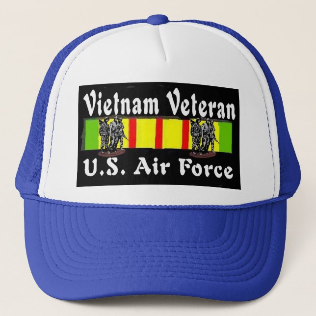 LUFTWAFFEN-VIETNAM-VETERAN TRUCKERKAPPE (Vorderseite)