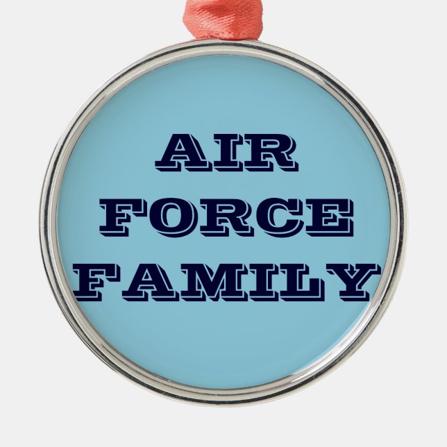 Luftwaffenfamilie Ornament (Vorne)