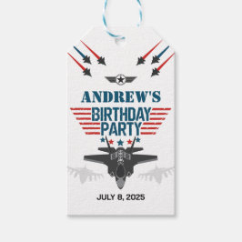 Luftwaffenflugzeug-Pilot Geburtstag Geschenkanhänger