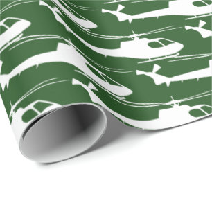 Luftwaffenpilotin Geschenkpapier