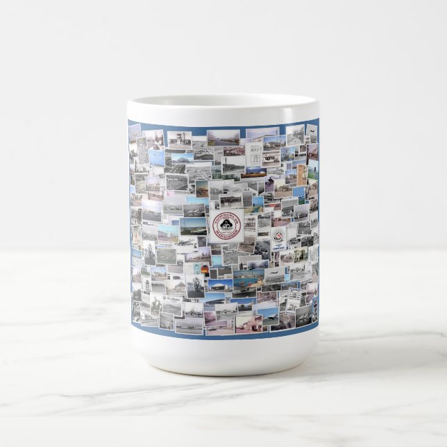 Luftwaffenstützpunkt Tachikawa Foto Japan Collage  Kaffeetasse (Mittel)