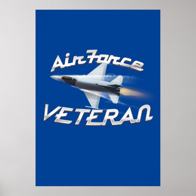 Luftwaffenveteran Poster (Vorne)
