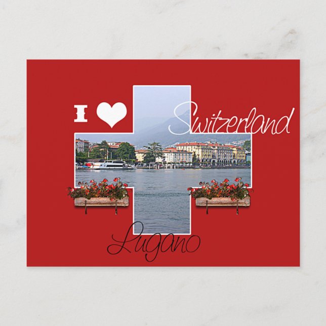 Lugano - Carte postale (Devant)