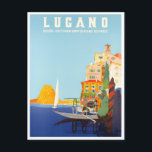 Lugano - The Restaurant Postkarte<br><div class="desc">Lugano - The Restaurant</div>