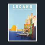 Lugano - The Restaurant Postkarte<br><div class="desc">Lugano - The Restaurant</div>