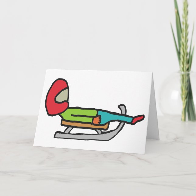 Luge Karte (Vorderseite)