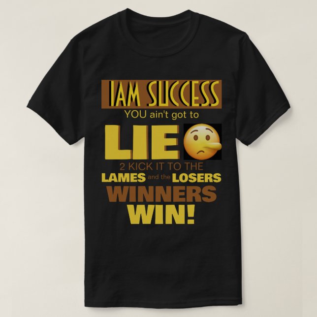 LÜGE T-Shirt (Design vorne)