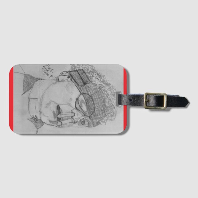 Luggage Tag Gepäckanhänger (Vorderseite (Horizontal))