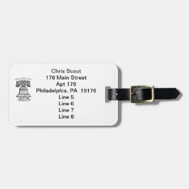 Luggage Tag - Style A (Personalized) Gepäckanhänger