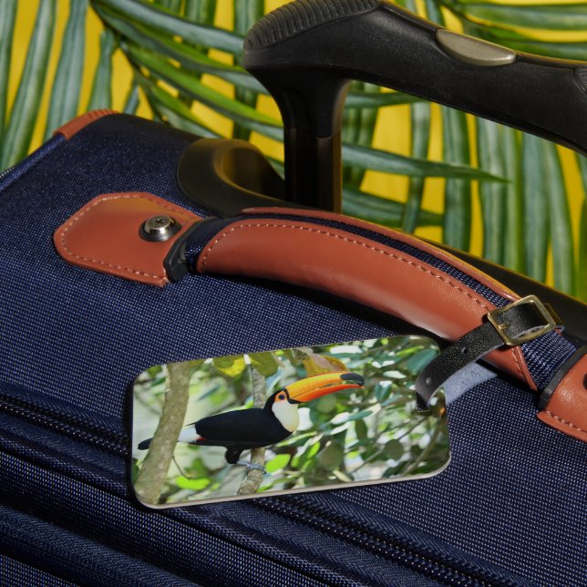 LUGGAGE TAG - TOUCAN GEPÄCKANHÄNGER (Vorderseite Insitu 3)