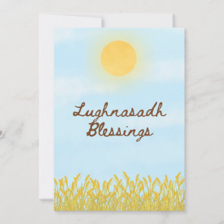 Lughnasadh Grußkarte Feiertagskarte