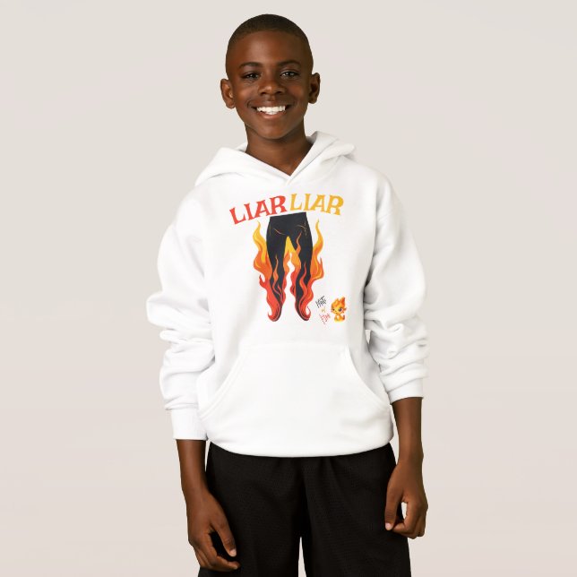 Lügner, Lügner, Pant's on Fire Hoodie (Vorne ganz)