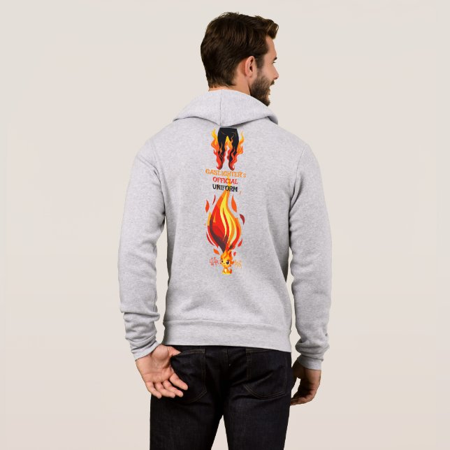 Lügner, Lügner, Pant's on Fire Hoodie (Schwarz voll)